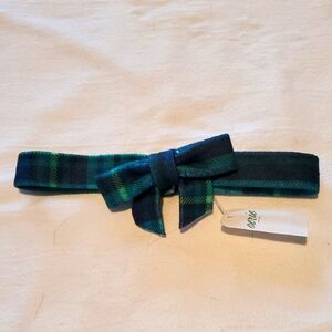 Aerie Tartan Plaid Bow Headband